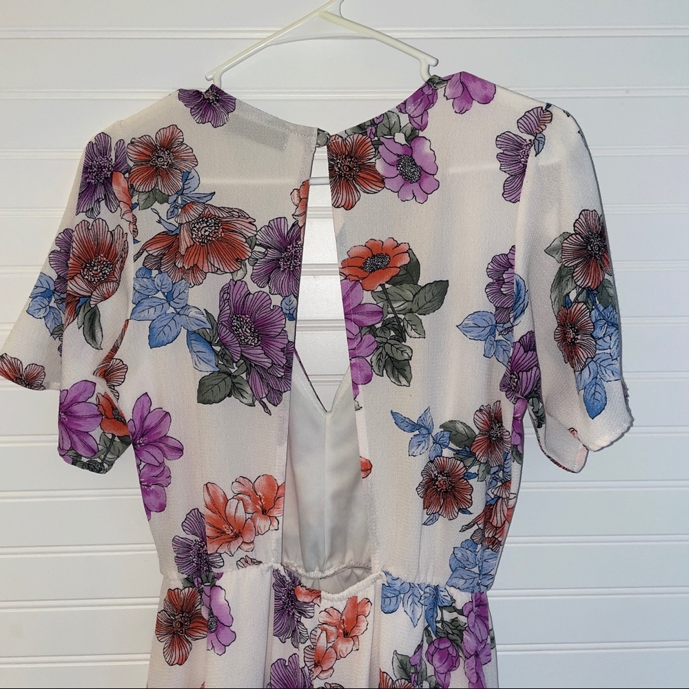 Floral floor length dress - Picture 3 of 6